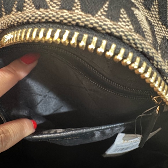 Michael Kors Black and Brown Monogram Backpack main image 5